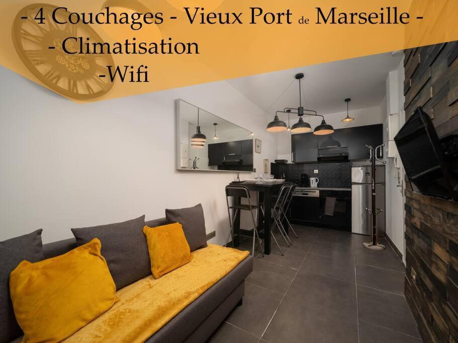 *Appartement Climatise Au Coeur Du Vieux Port* Marseille Bagian luar foto